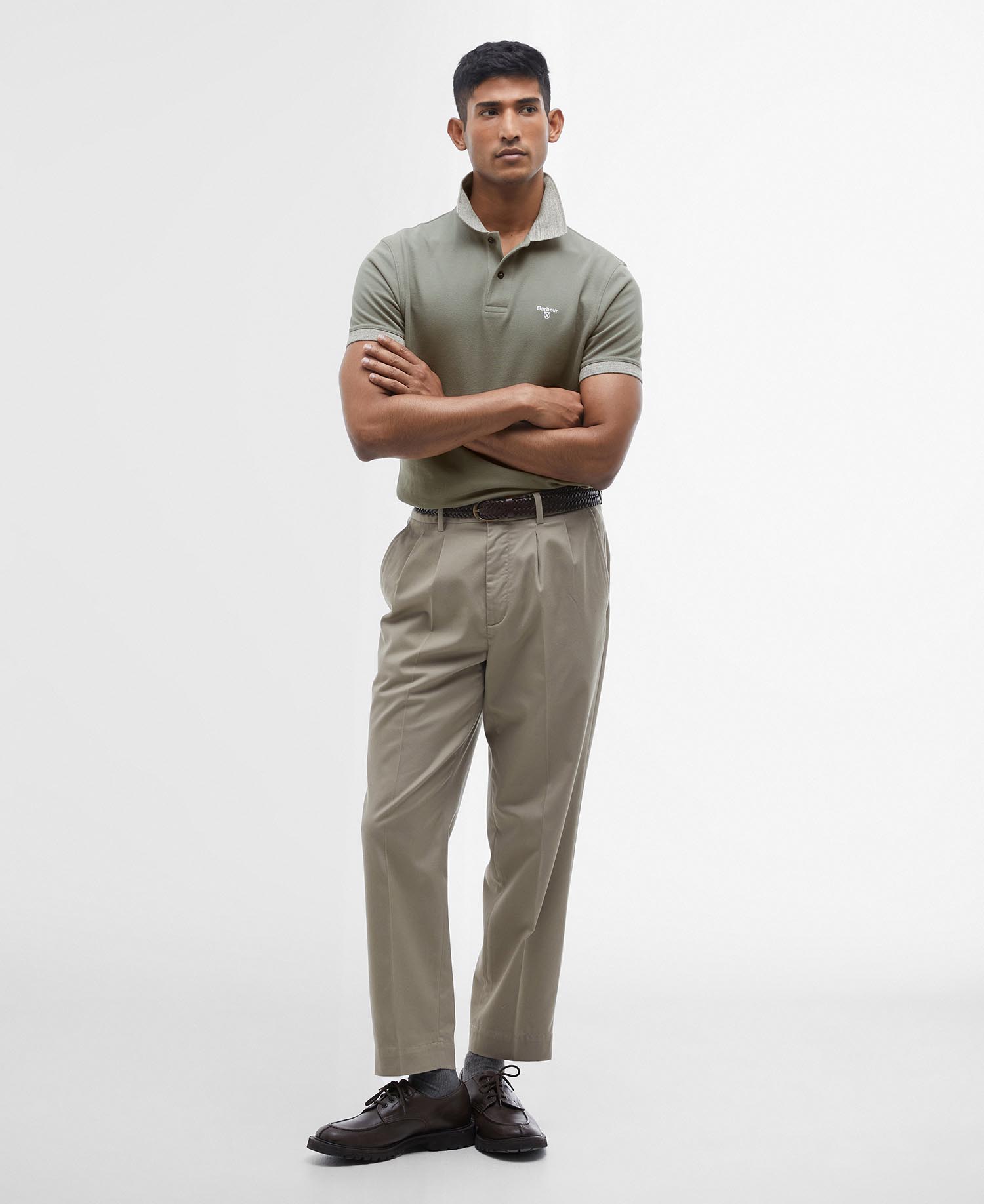 Marlton Tailored Short-Sleeved Polo Shirt image number 1