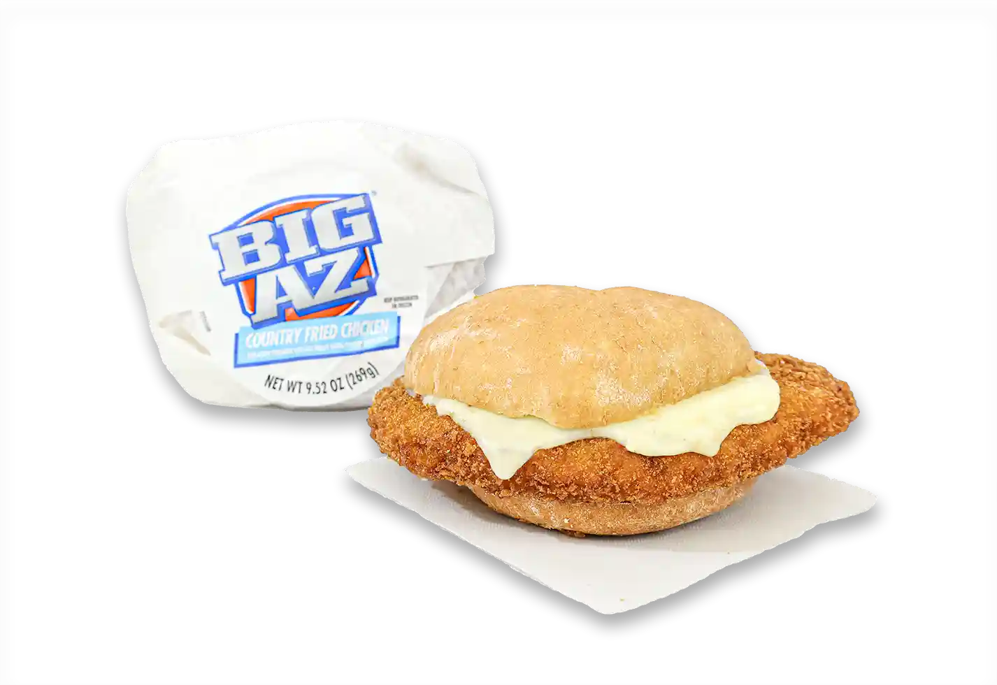 BIG AZ® Country Fried Chicken And Cheese Sandwich_image_1