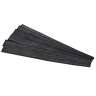 Unger, ErgoTec® Soft Replacement, 8", Black, Rubber Squeegee