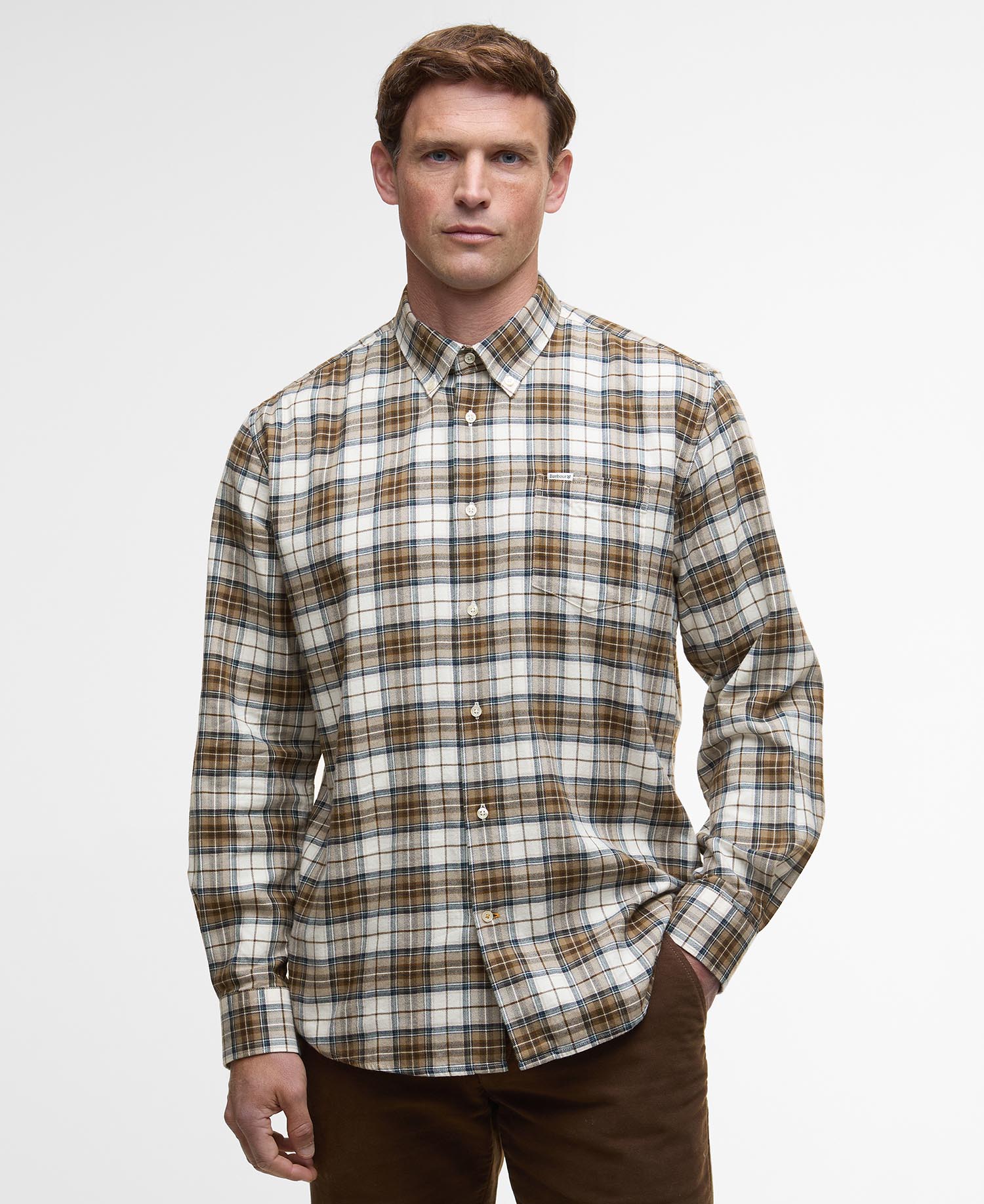 Camicia Telfield a maniche lunghe con vestibilità regular image number 0