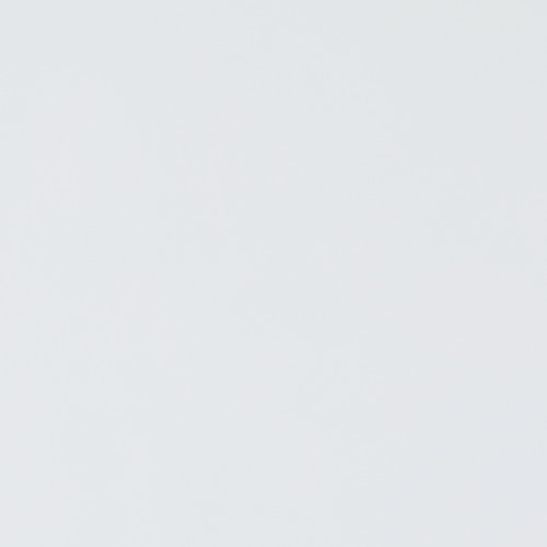 Square plain fabric sample in snowy white.