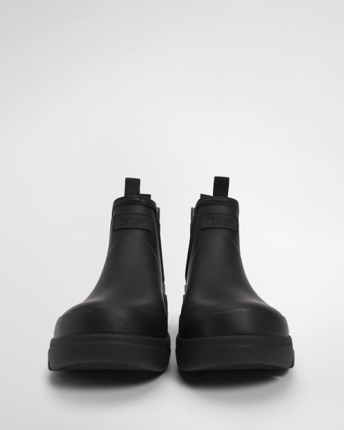 Barbour x ARKET Chelsea Wellingtons Black