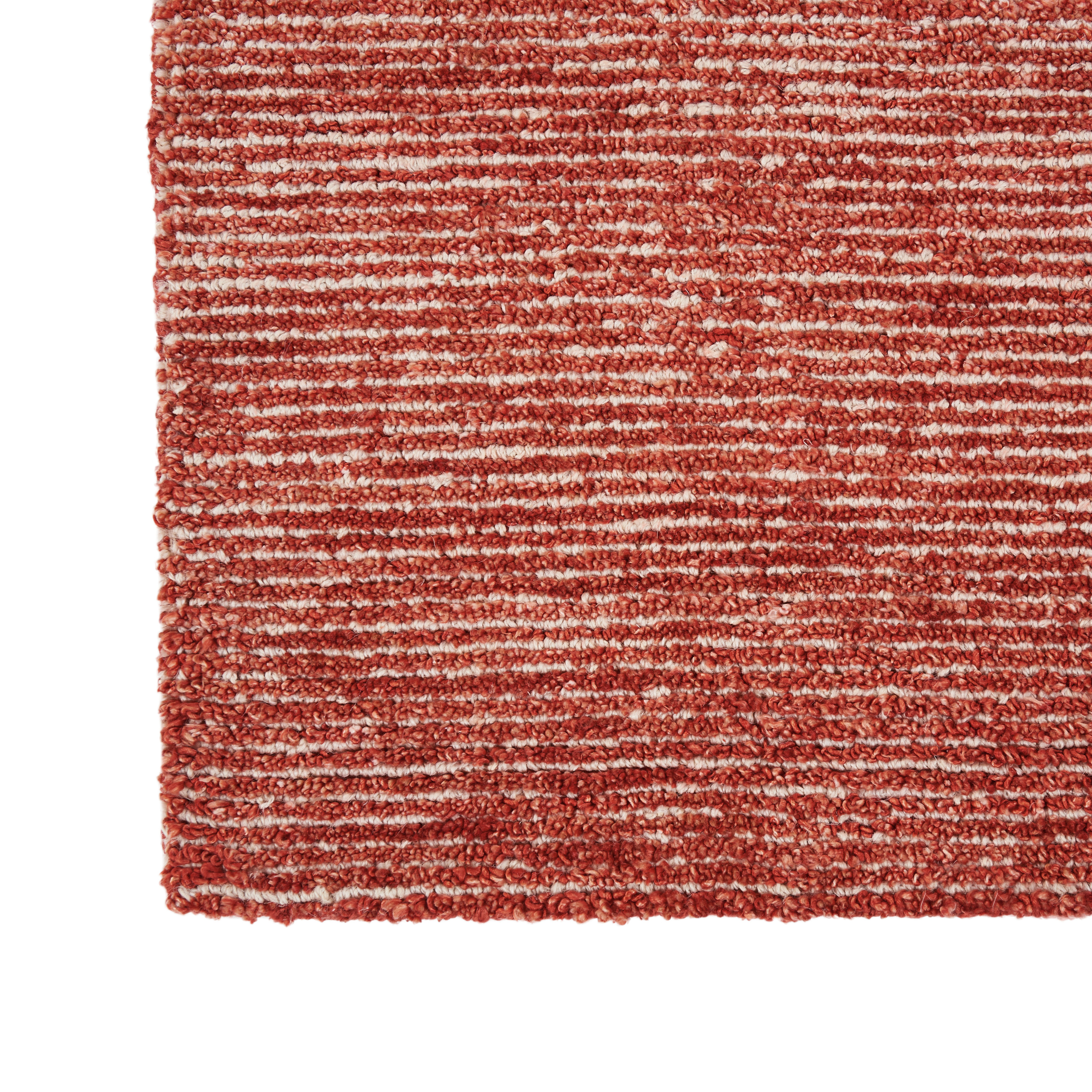 Nourison Weston 9'6" x 13' Brick Modern Indoor Rug