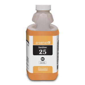 Hillyard, Arsenal® Sanitizer, Arsenal® One Dispenser 2.5 Liter Bottle