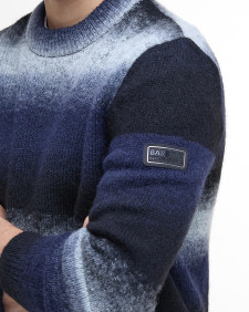 Vector Crew Neck Jumper Black