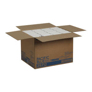 Georgia Pacific, Pacific Blue Basic AccuWipe, 1 ply, 4.50"x7.90", Wood Pulp/Polyester, General Purpose Wipers, White