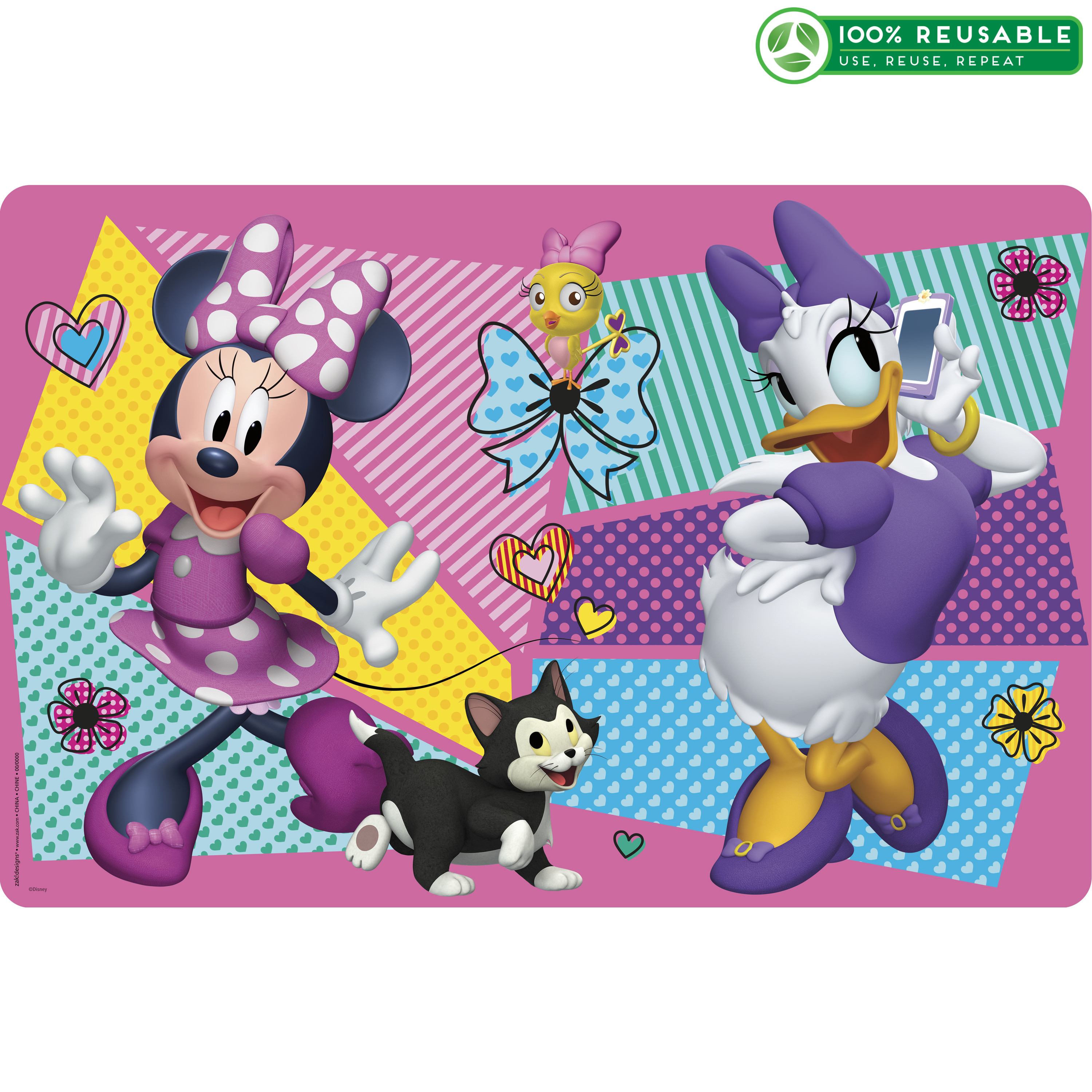 Disney Kid’s Placemat, Minnie Mouse slideshow image 1 Disney Kid’s Placemat, Minnie Mouse slideshow image 1