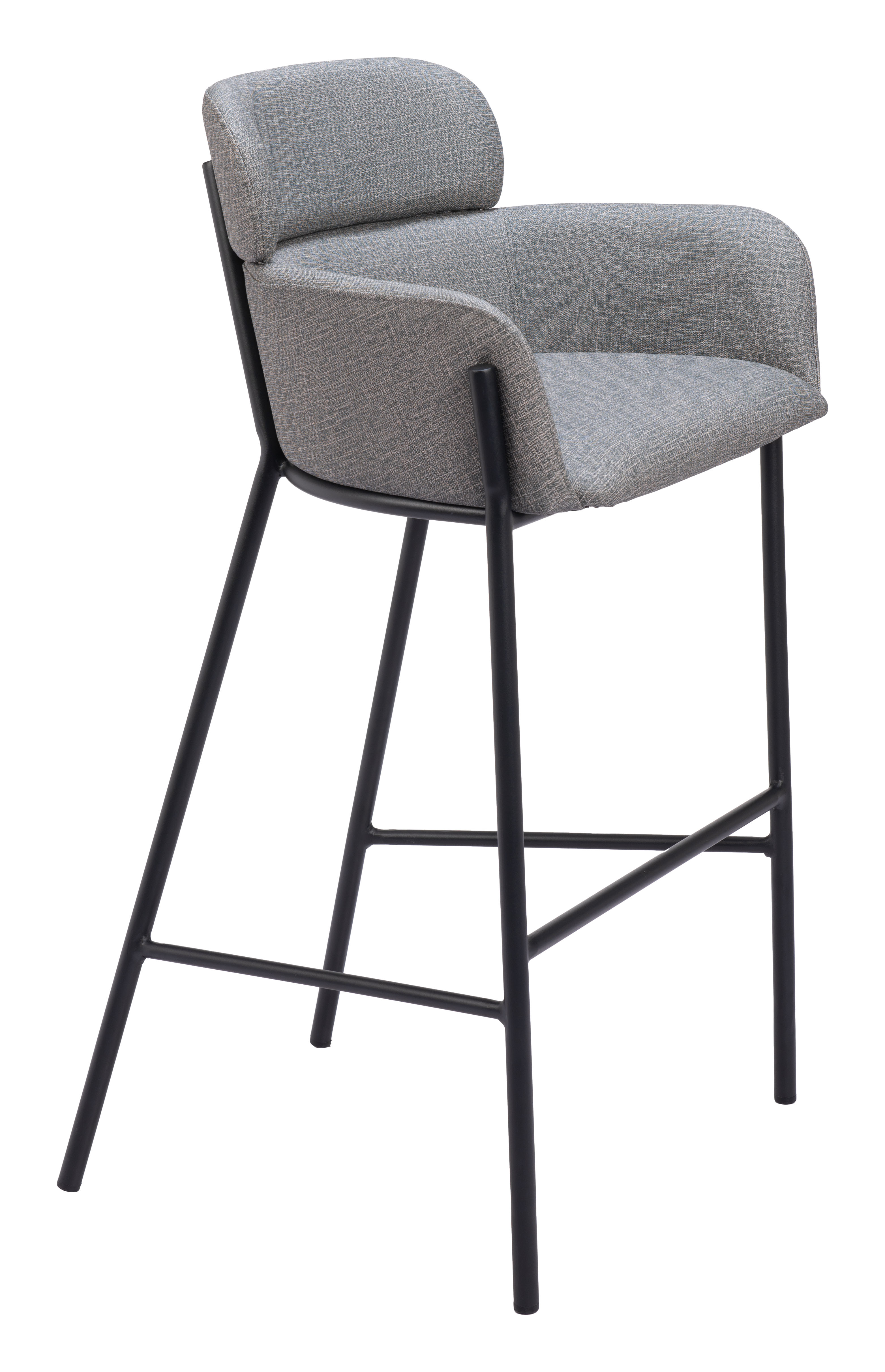 Bremor Barstool Slate Gray product image