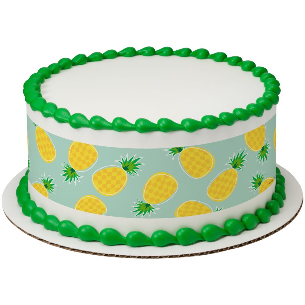 Image Cake Tropical Pineapples