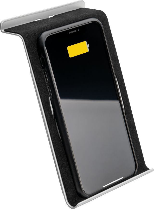 The Novus Penda Smartphone Holder keeps your cell phone within reach and provides hands-free viewing.