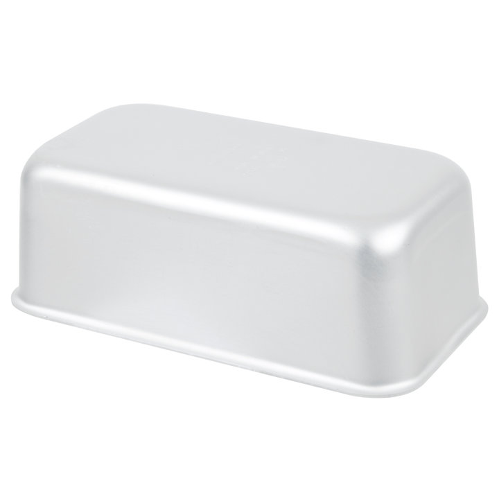 3-pound Wear-Ever® professional standard-strength aluminum loaf pan with anodized finish