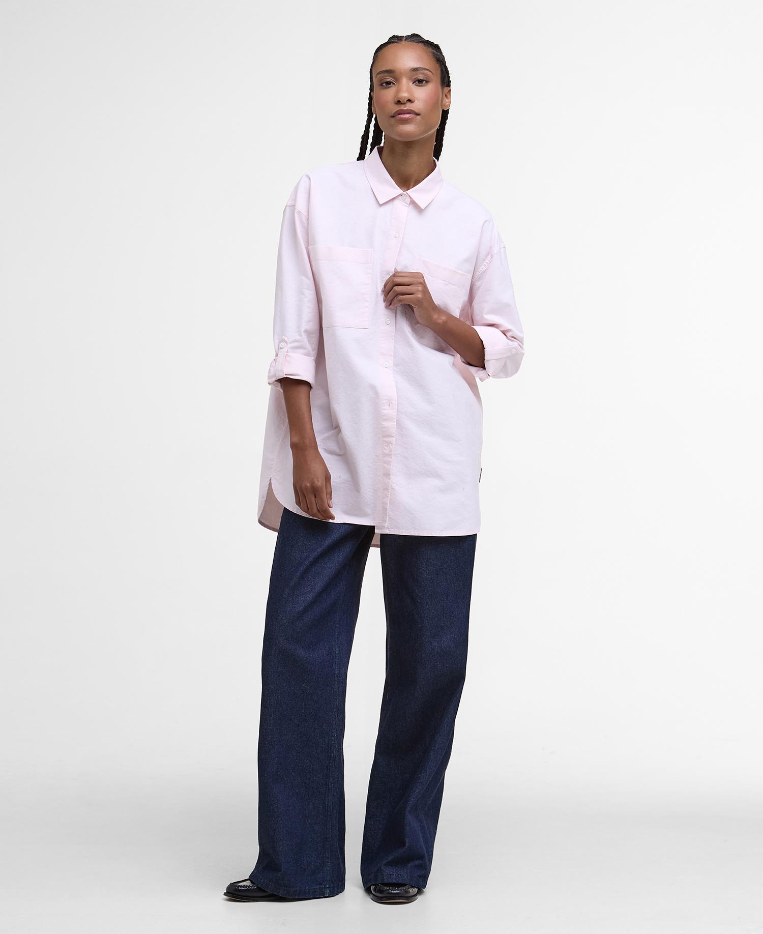 Camicia Oxford oversize Highclere image number 1
