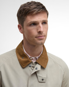 Peached Tracker Casual Jacket Washed Stone