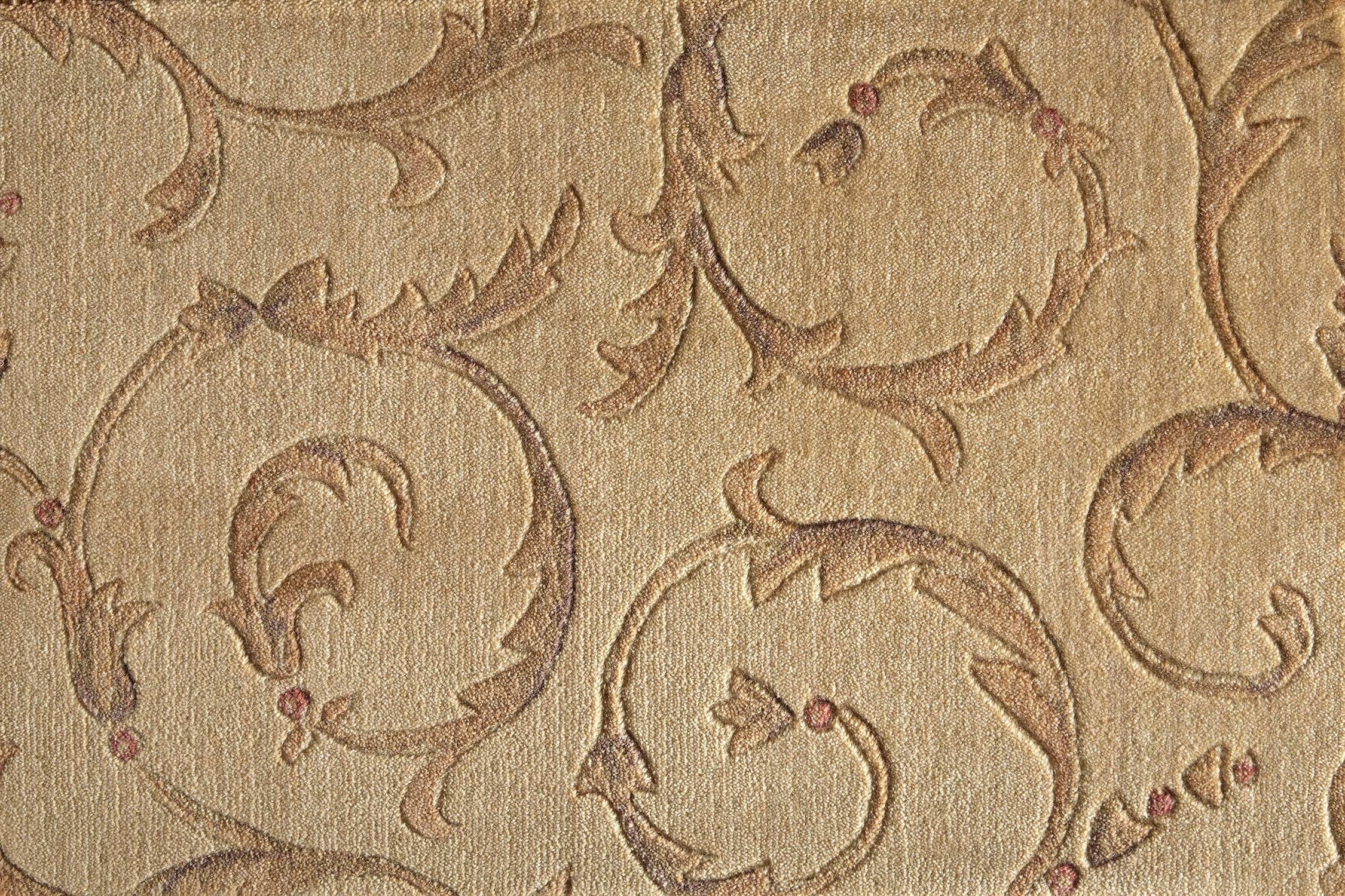 SOMERSET SCROLLWORK ST02 IVORY BROADLOOM