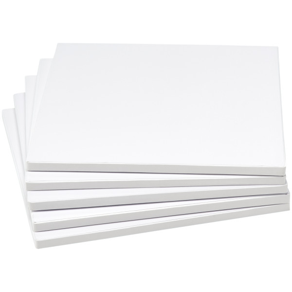 12" Square White Foil Cake Board