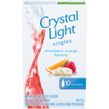 Crystal Light Singles, Strawberry Orange Banana
