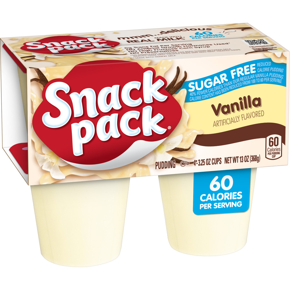 Vanilla Pudding, Sugar Free, 3.25 oz Conagra Foodservice