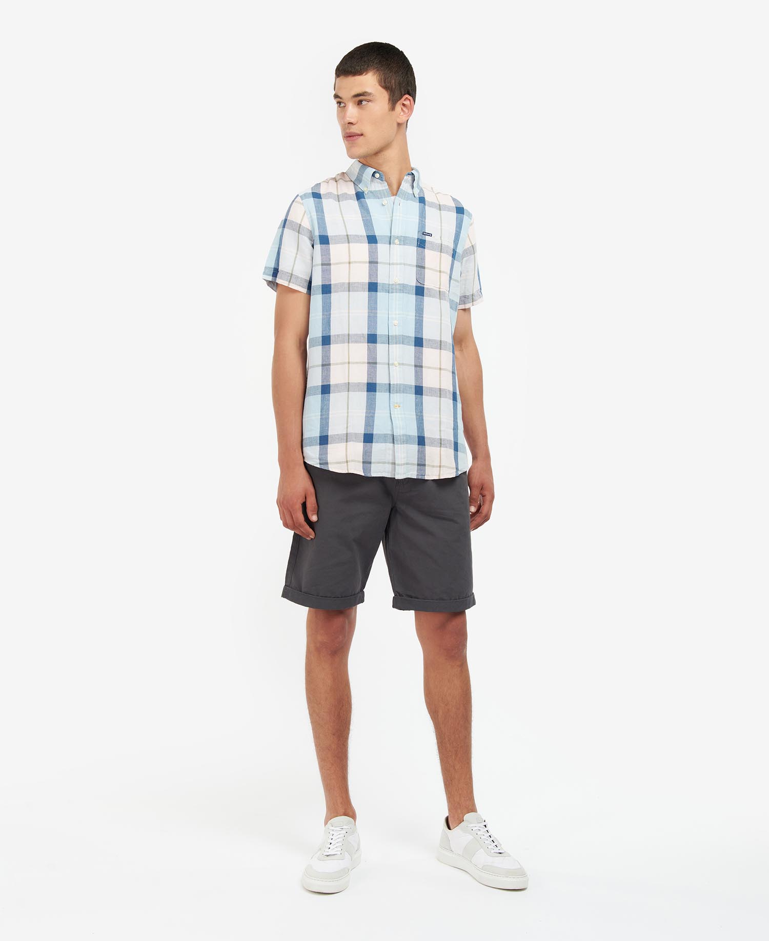 Angus Tailored Short-Sleeved Shirt image number 0