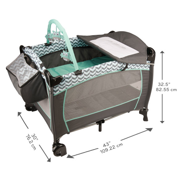 Portable BabySuite DLX Playard Specifications
