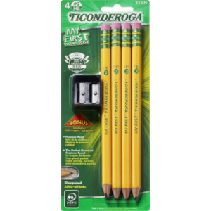 My First Pencils, Sharpened, Pack of 4