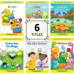 Sight Word Storybooks Set 1, 6 Books