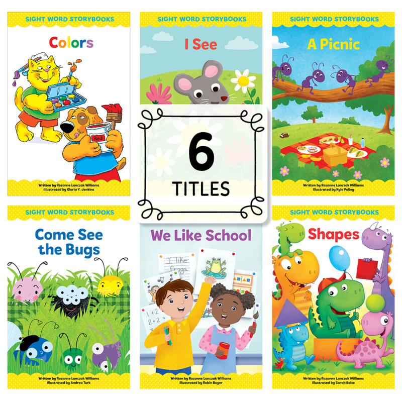 Creative Teaching Press® Sight Word Storybooks Set 1, 6 Books ...