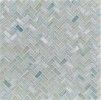 Agate Alassio 1/2×1 Herringbone Mosaic Silk