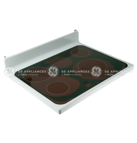 RANGETOP GLASS ASSEMBLY (WHITE)