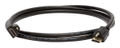 HDMI Cable Assembly Copper 40 AWG 40 kV 0.5A Black 6 L x 0.375 O.D.
