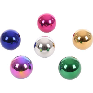Sensory Reflective Color Mystery Balls, Set of 6