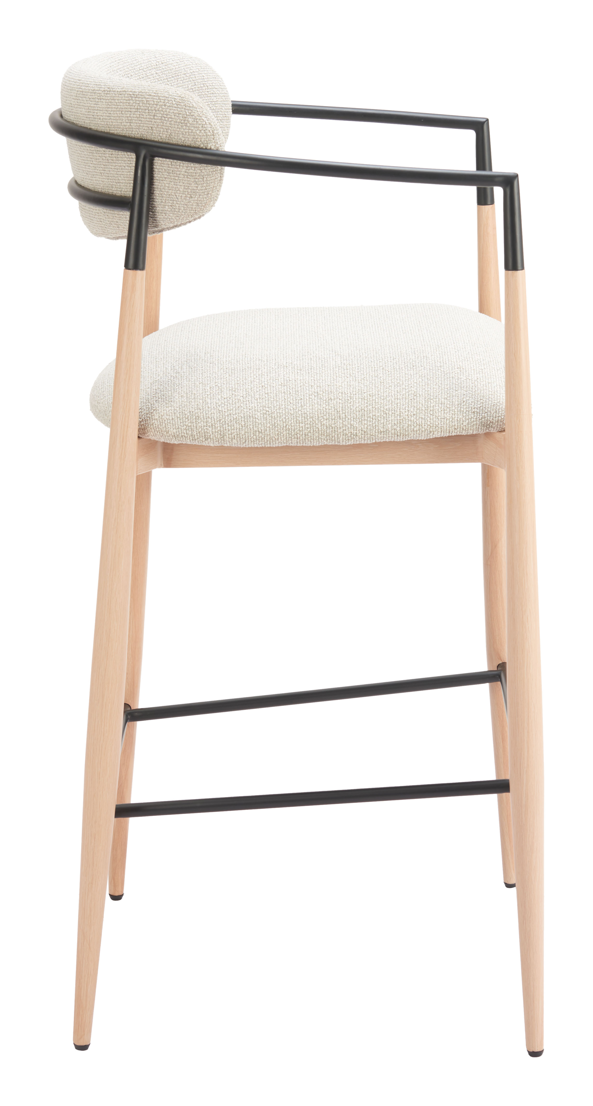 Equinox Barstool Oyster Gray & Natural product image
