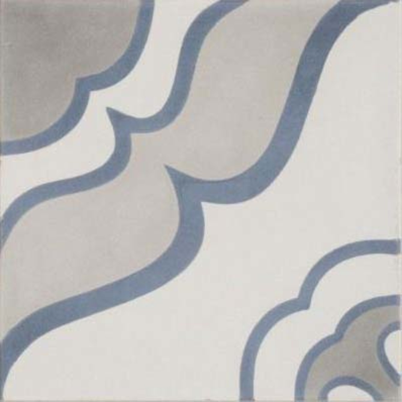 Duquesa Cement Mezzanotte 8x8 Jasmine Decorative Tile Matte Virginia