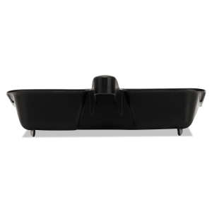 Rubbermaid Commercial, Heavy-Duty, Charcoal, 12", Dust Pan