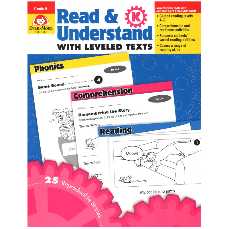 Evan-Moor Educational Publishers Read & Understand with Leveled Texts ...