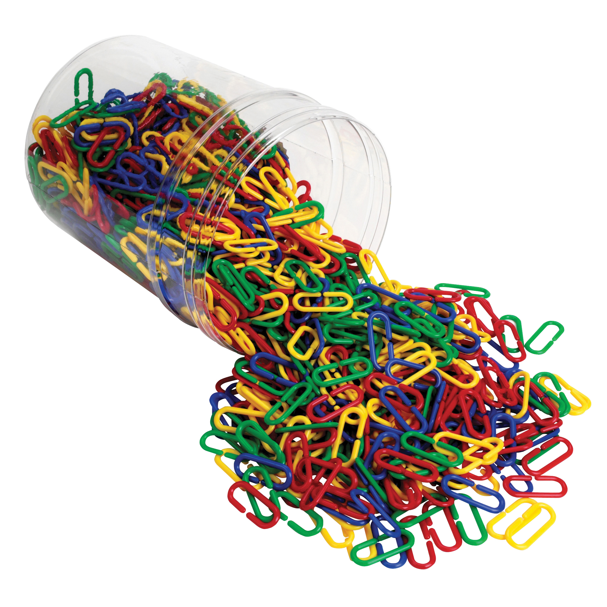 Learning Resources Link 'N’ Learn Links in a Bucket, 500 Pieces image number null