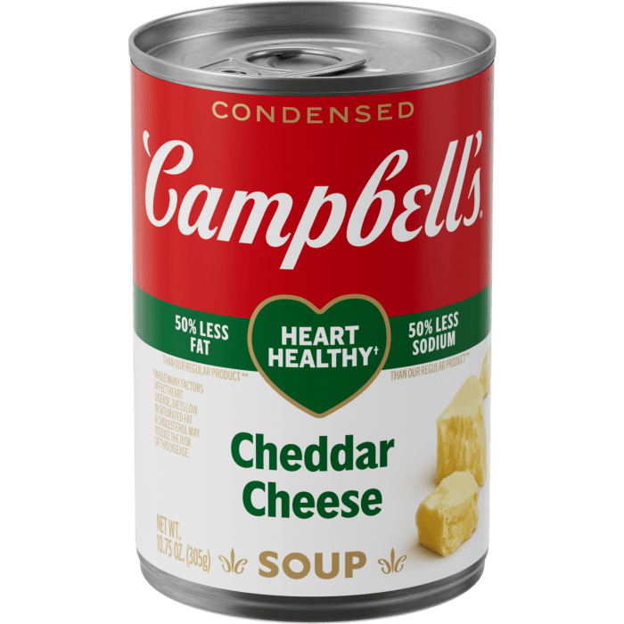 Heart Healthy Cheddar Cheese Soup