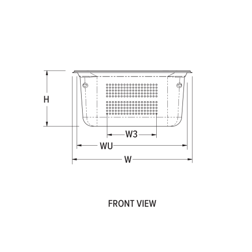 Engineering front view