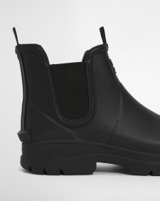 Barbour x ARKET Chelsea Wellingtons Black