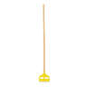 Rubbermaid Commercial, Invader Side-Gate Wooden Mop Handle, 54", Natural