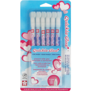 Quickie Glue Pen, 6-Pack, Blister Card