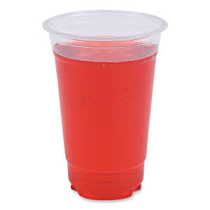 Boardwalk, Plastic Cold Cups, 20 oz, PET, Clear