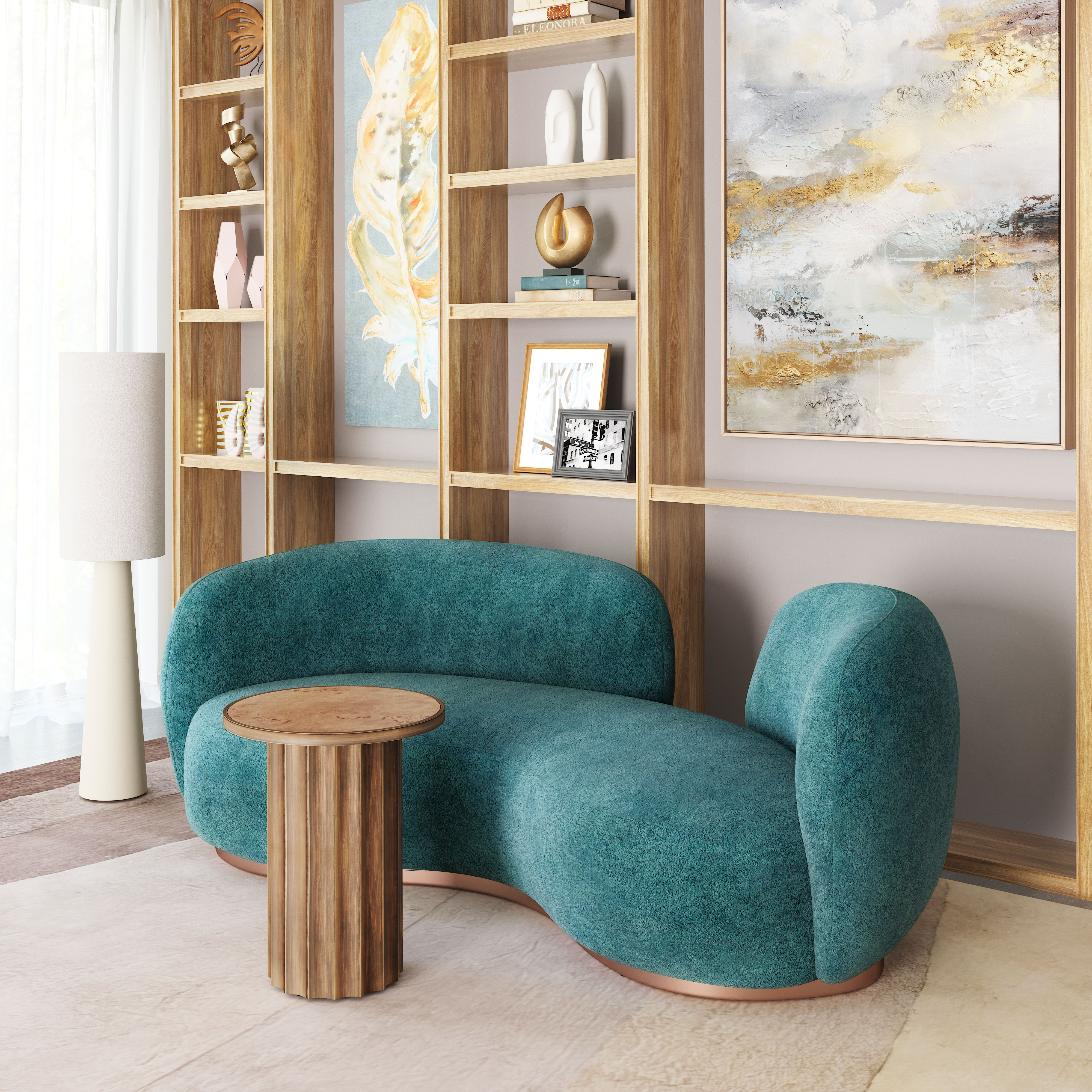 Afinato Side Table Brown product image
