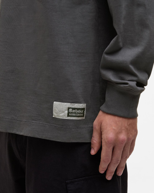 Barbour x Kaptain Sunshine Long-Sleeved T-Shirt Iron