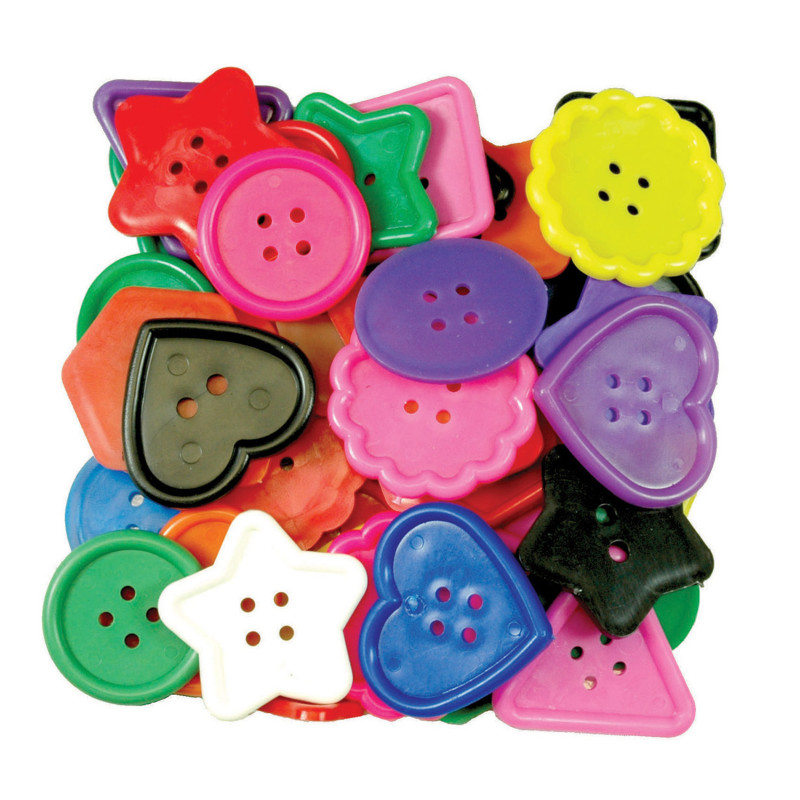 Really Big Buttons™, 8 Shapes, 1 lb.