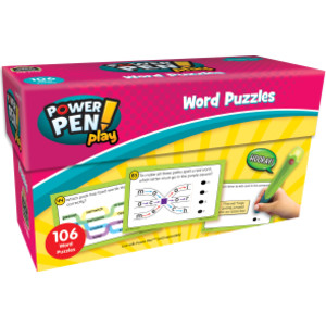 Power Pen&reg; Play: Word Puzzles, Grade 2-3