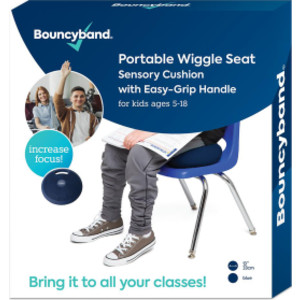 Portable Wiggle Seat Sensory Cushion, Blue