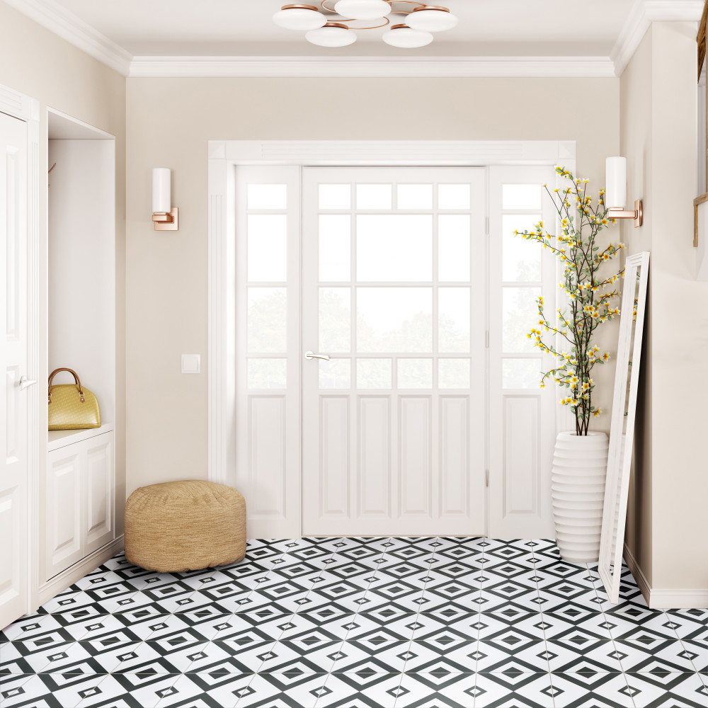 Brixton II 17-5/8 in. x 17-5/8 in. Ceramic Floor and Wall Tile