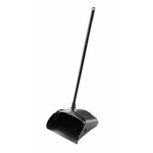 Rubbermaid Commercial, Executive Series™ Lobby Pro®, Black, 11", Dust Pan with Long Handle