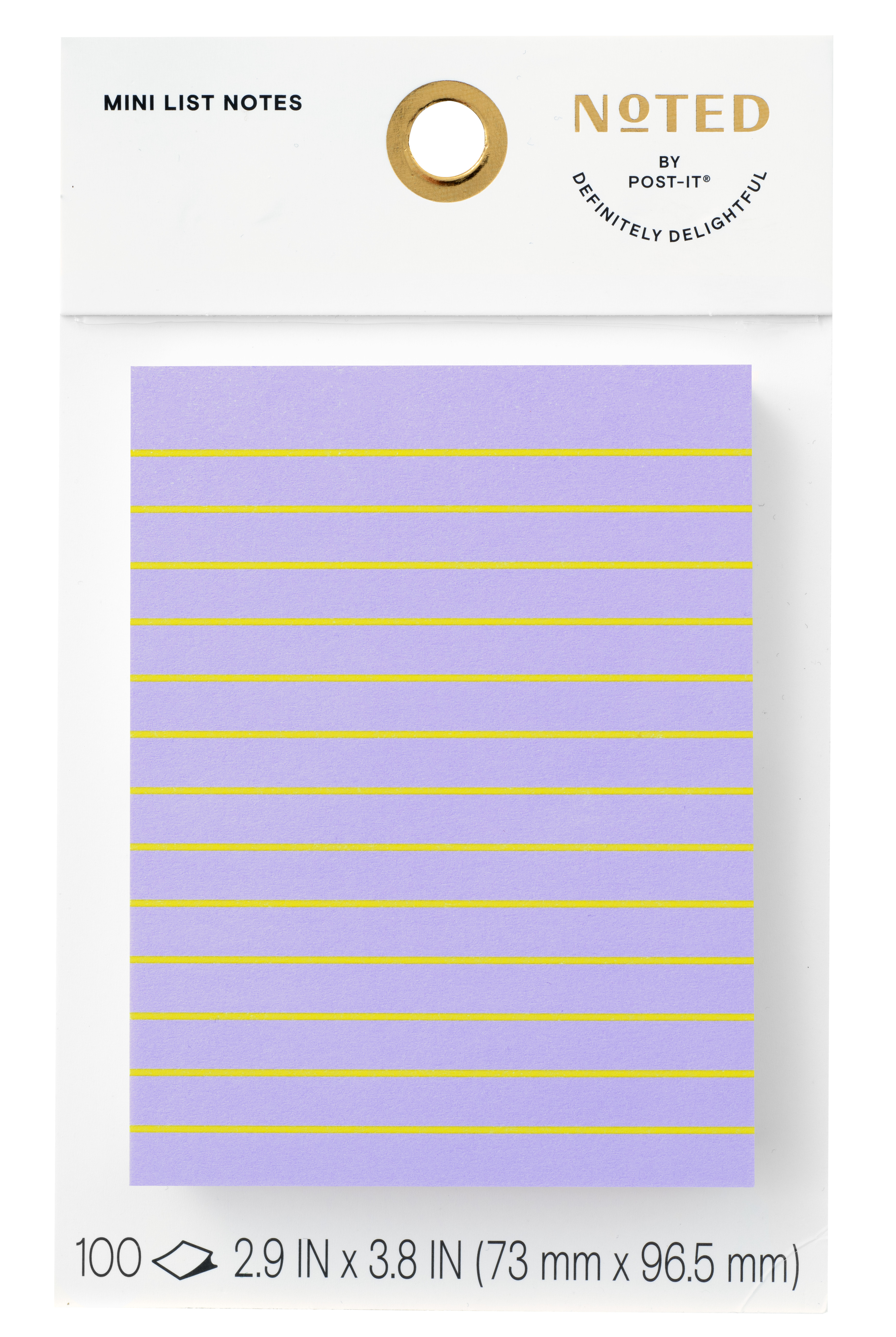 SKU 7100324576 | Post-it® Mini List Notes NTD9-34-1