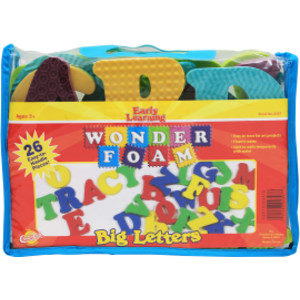 Big Letters, Assorted Colors, Assorted Sizes, 26 Pieces